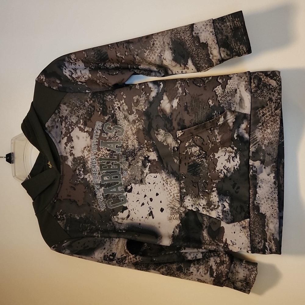 Cabela's Sweatshirt Camo Large